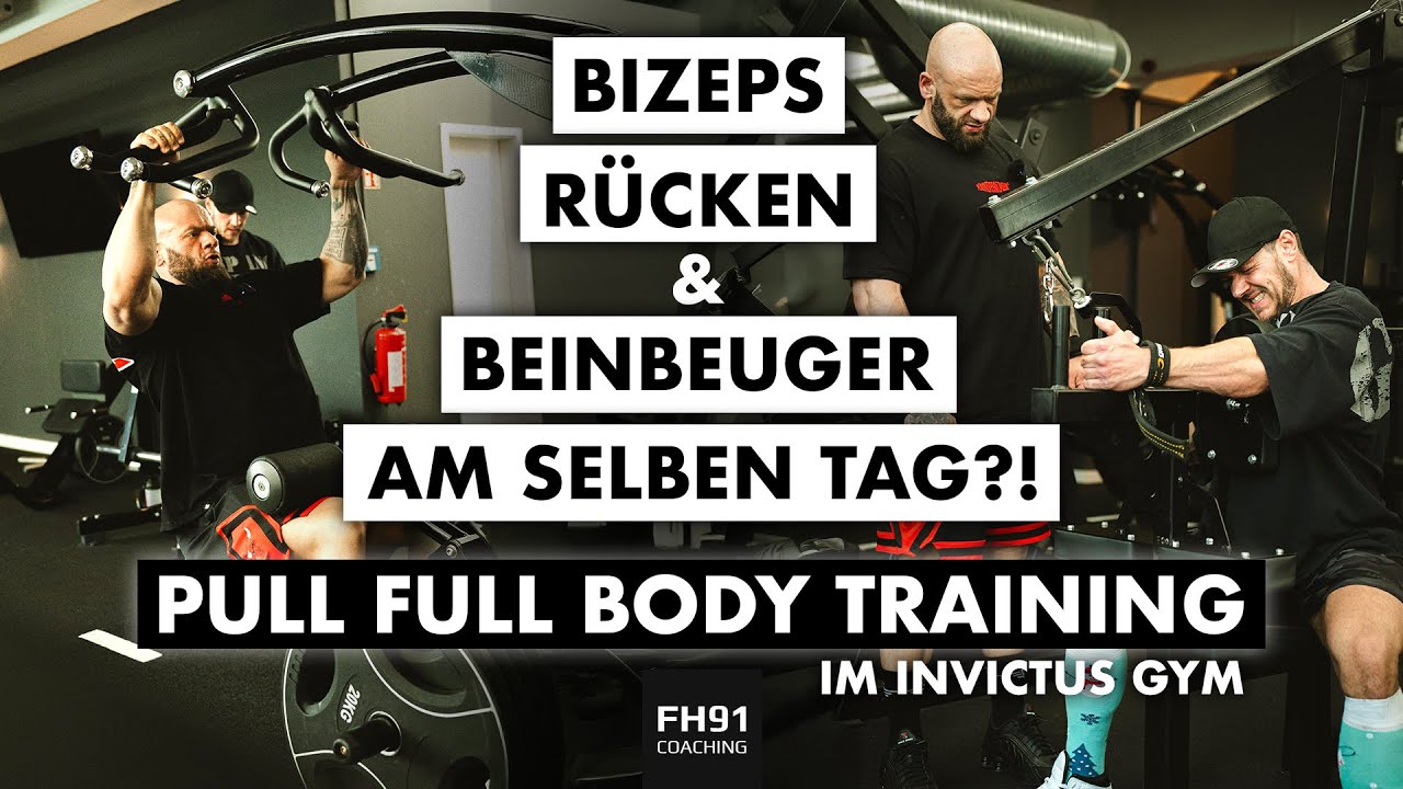 Pull Fullbody - so funktioniert es! Tipps für deinen Trainingsplan und die richtige Ausführung 🦾