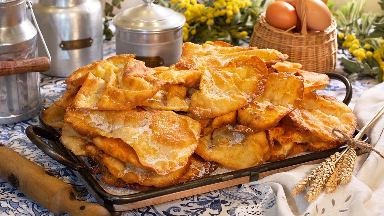 Orejas de carnaval - Orellas de Entroido. Receta tradicional. FÁCIL.