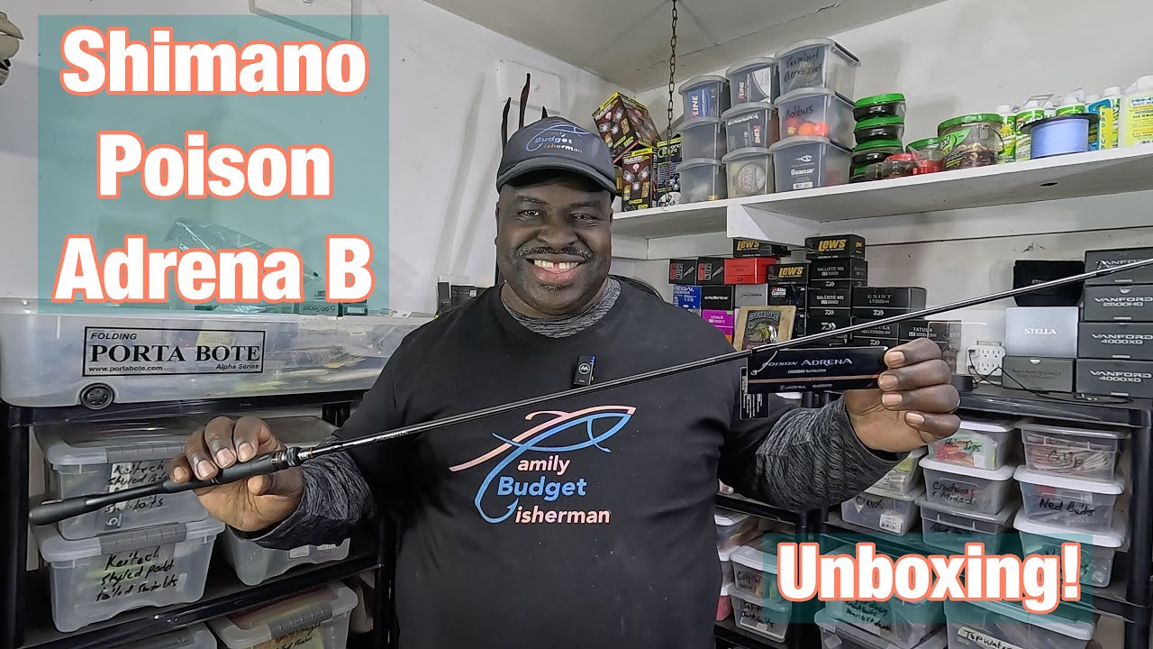My Shimano Poison Adrena B Unboxing