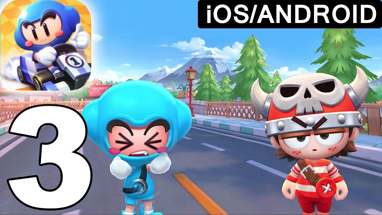 KartRider Rush+ - Story Mode Part 3 - Gameplay Walkthrough Video (iOS Android)