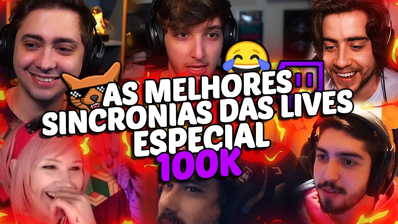 AS MELHORES SINCRONIAS DAS LIVES | ESPECIAL100K