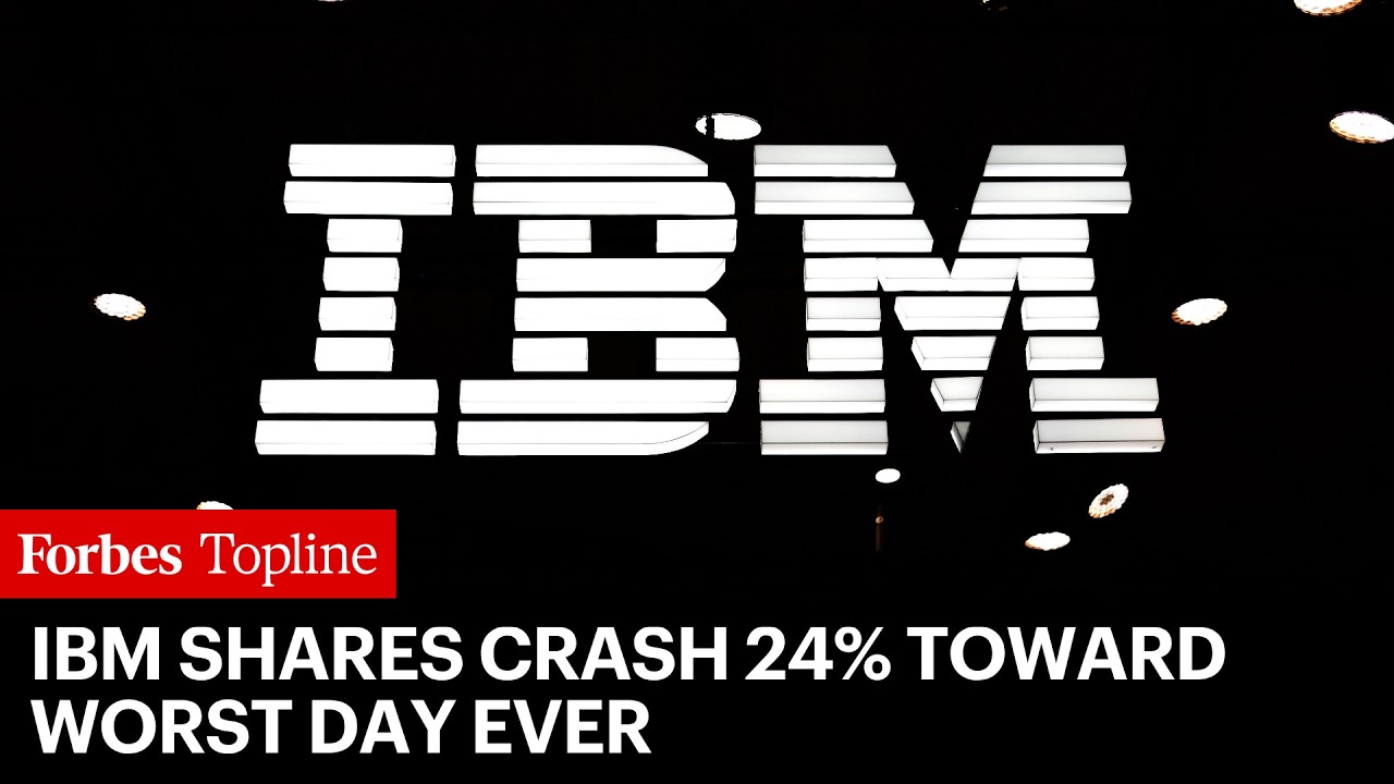 Акции IBM рухнули на 24%, показав худший результат в истории: в чем причина