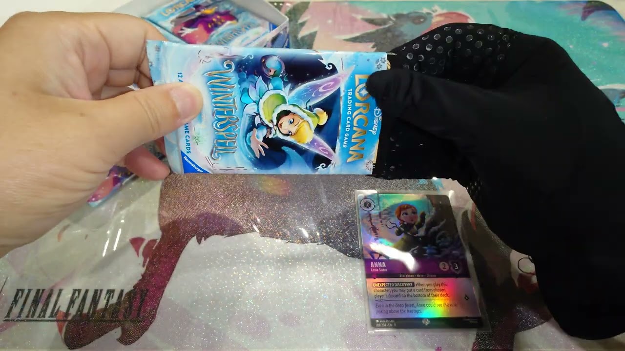 Disney Lorcana set 11 Winter Spell Opening !
