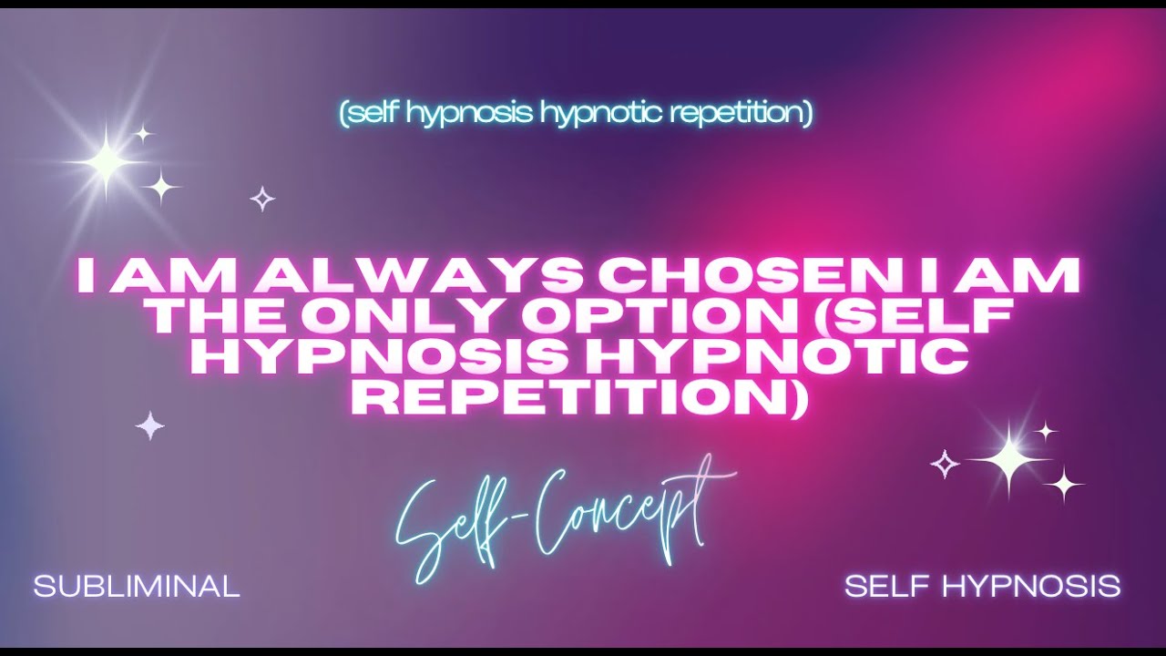 Exclusive Choice: I Am Always Chosen, I Am the ONLY Option