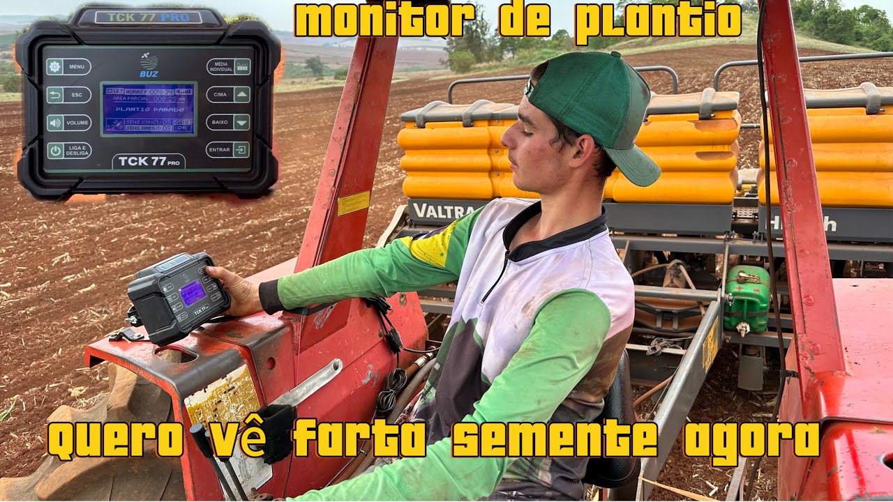Fizemo o plantio com monitor de semente 🇧🇷mais um plantio finalizado ✅