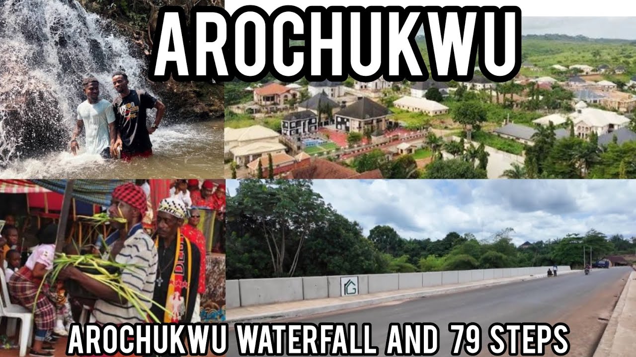 ВИРАЛЬНОЕ ВИДЕО ВОДОПАДА АРОЧУКВУ И 79 СТУПЕНЕЙ#abiastate#arochukwu#africa#nigeria#viralvideo#trend