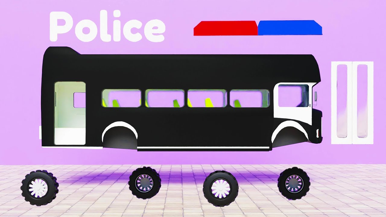 Wheels on the Bus | Round n Round | Compilation Rhymes Video | Nursery Rhymes & Collection Kids USA