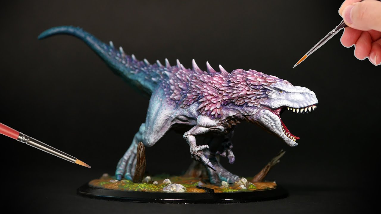 Painting This Dinosaur Like MONSTER of Primal The Awakening