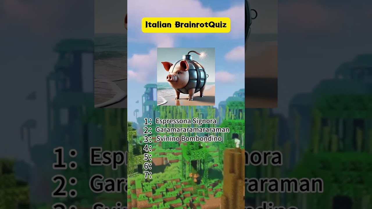 Try to name all of these brainrot memes 4 