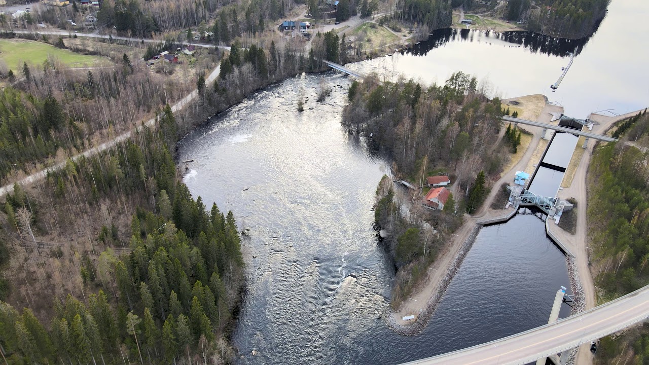 Finland, Kuusa Rapids, Mavic Air 2