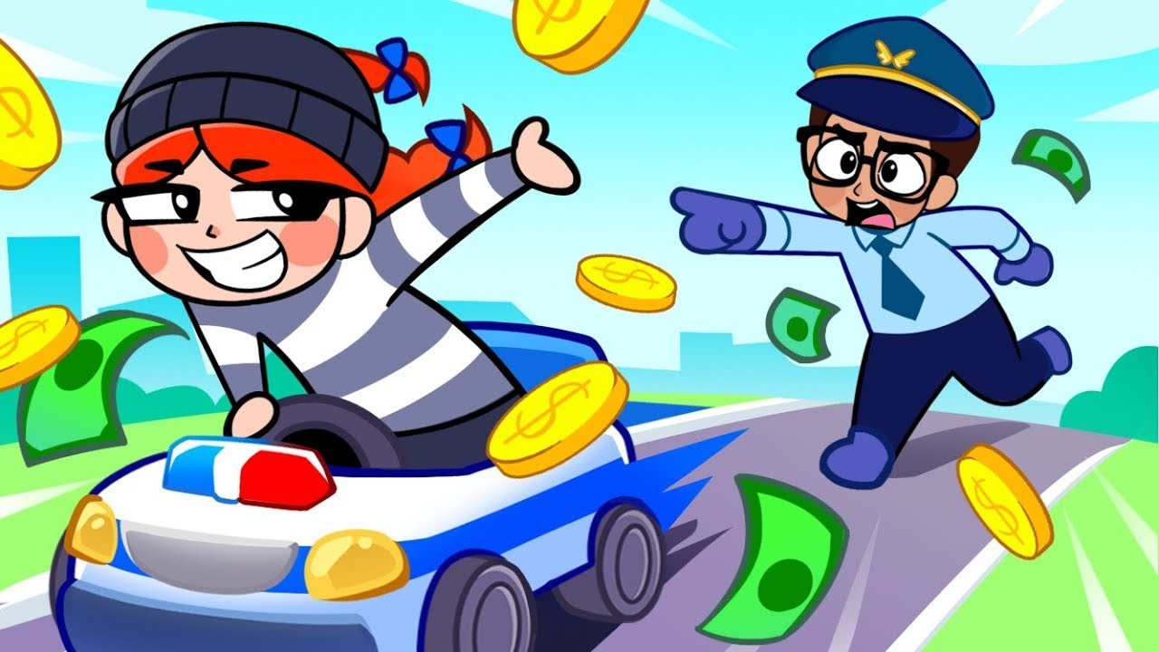 Cool Police Adventure! 🏙️ Superhero Rescue Team | Funny Kids Stories & Nursery Rhymes