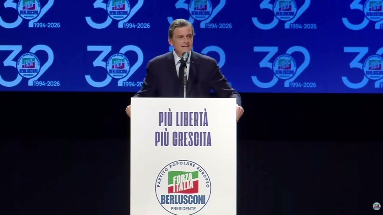 Carlo Calenda - Intervento di oggi all&rsquo;evento di Forza Italia a Milano (25.01.26)