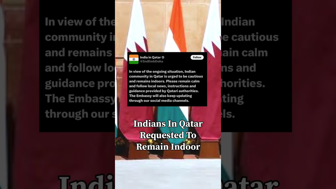 Indians In Qatar Requested To Remain Indoor