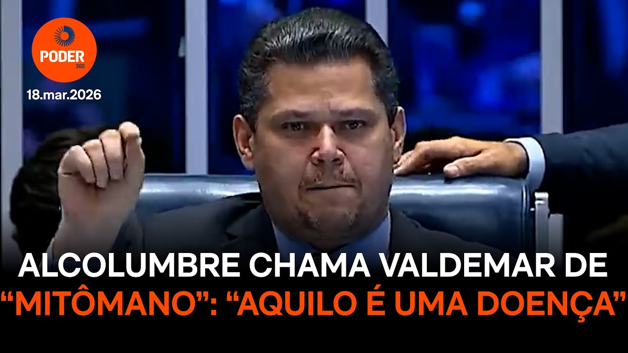 Alcolumbre chama Valdemar de “mitômano” “Aquilo é uma doença”