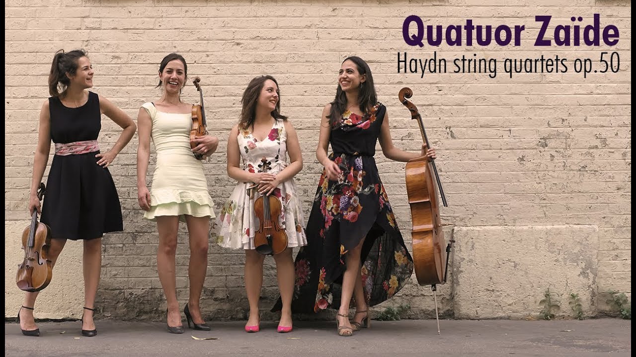 Quatuor Zaïde | Haydn string quartets op.50