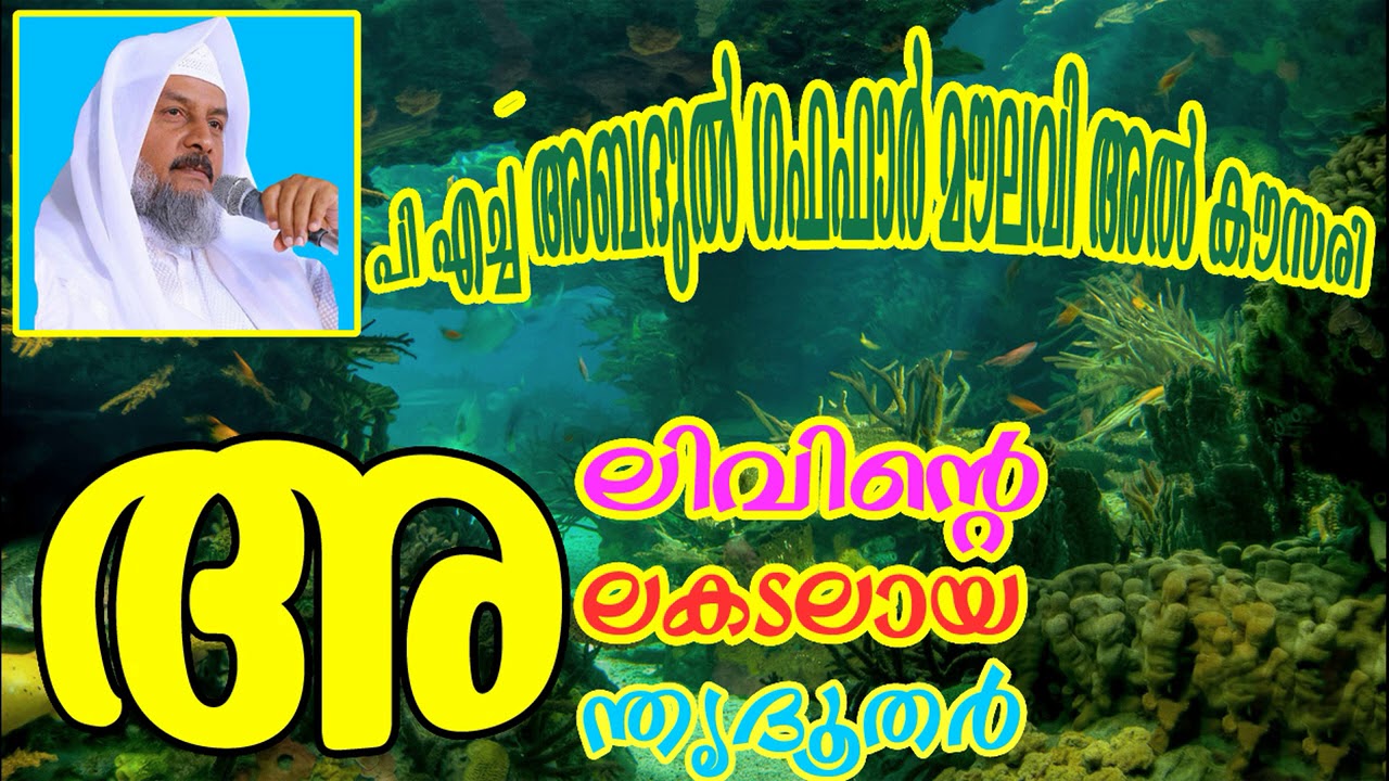 പി എച്ച് അബദുൽ ഗഫഫാർ മൗലവി അൽ കൗസരി,അലിവിന്റെ അലകടലായ അന്തൃദൂതർ