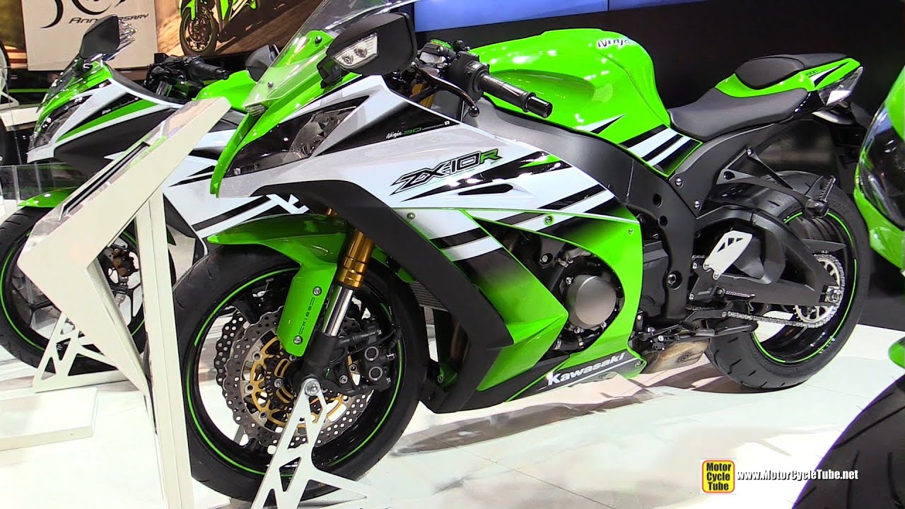 2015 Kawasaki Ninja ZX-10R 30th Anniversary Edition - Walkaround - 2014 EICMA Milan Motorcycle Show