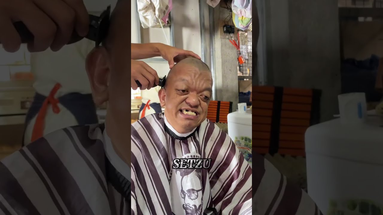 boss atan new haircut | pano mo nasabi😂 lt😭 #setzu #BossAtan