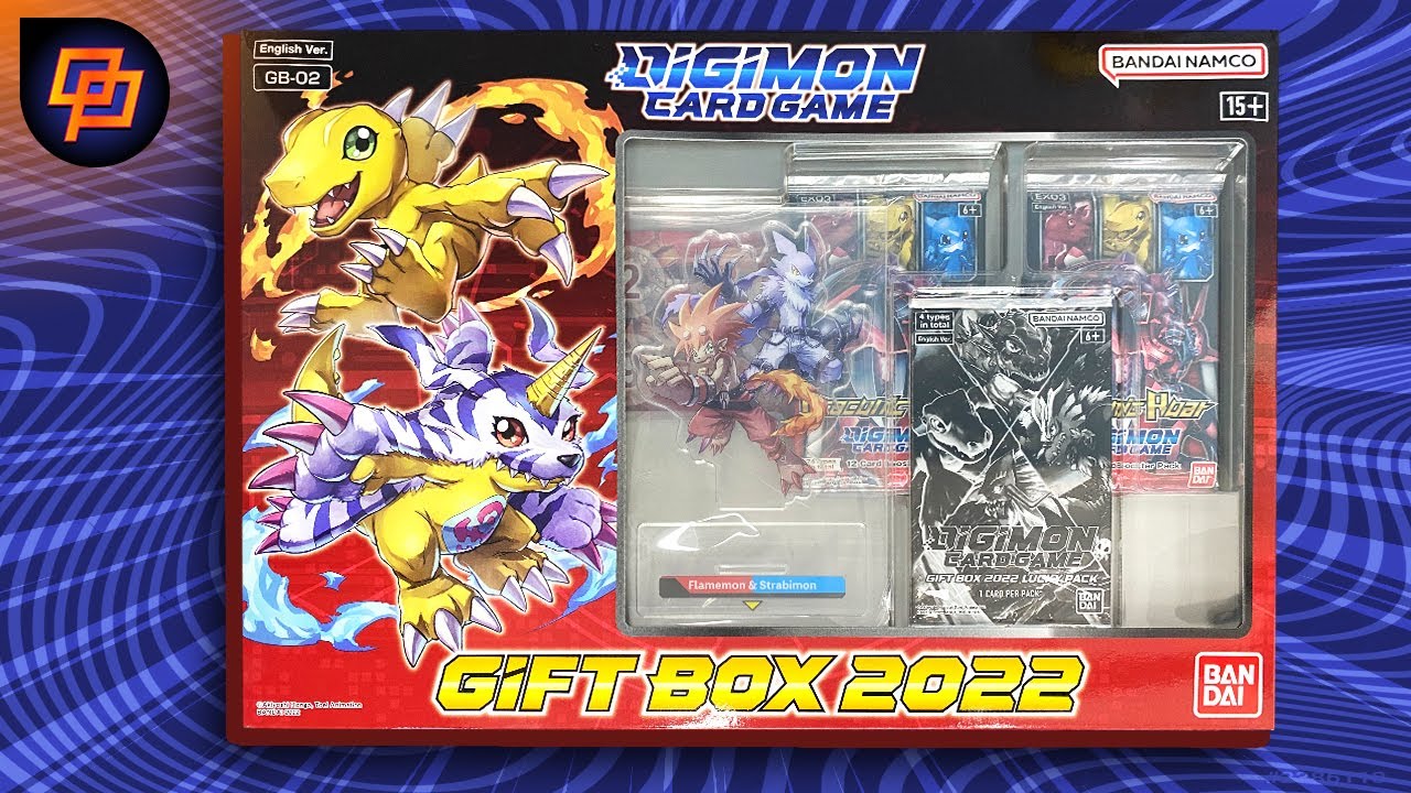 ¡Uno de los mejores productos! GIFT BOX 2022 | DIGIMON TCG