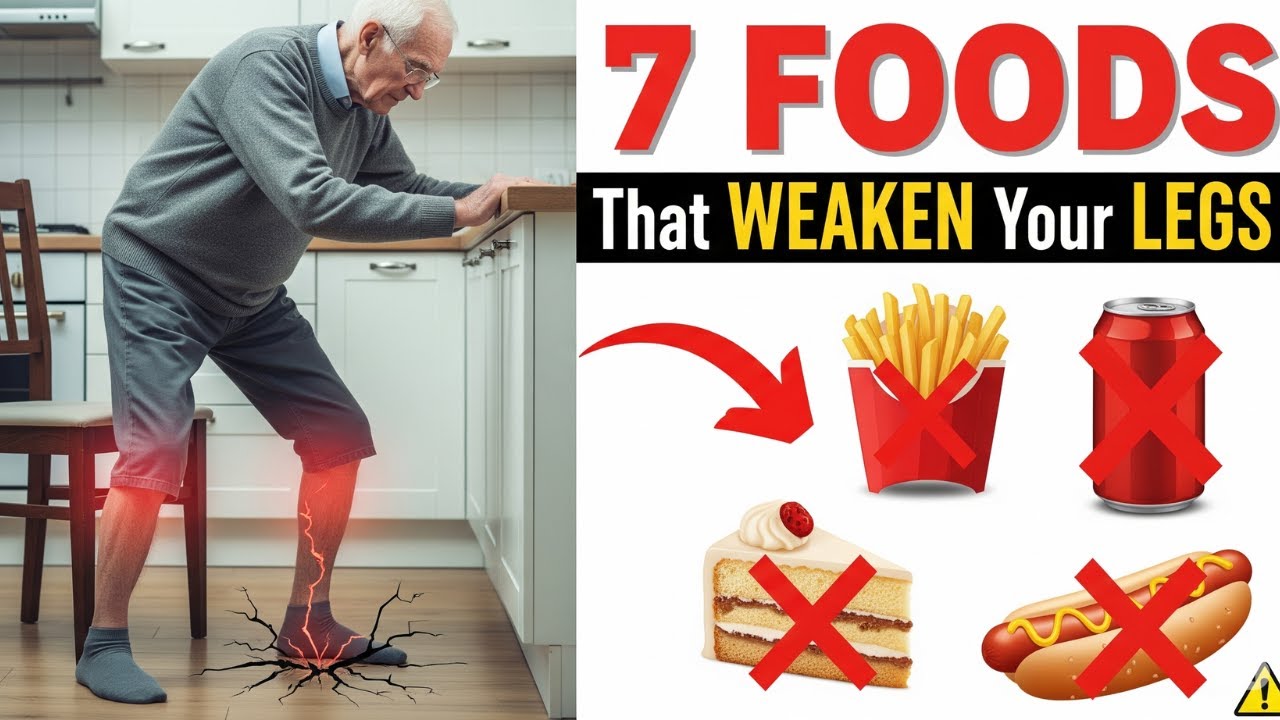 🛑 SENIORS, 7 Foods That Weaken Your Legs | Hidden Elder