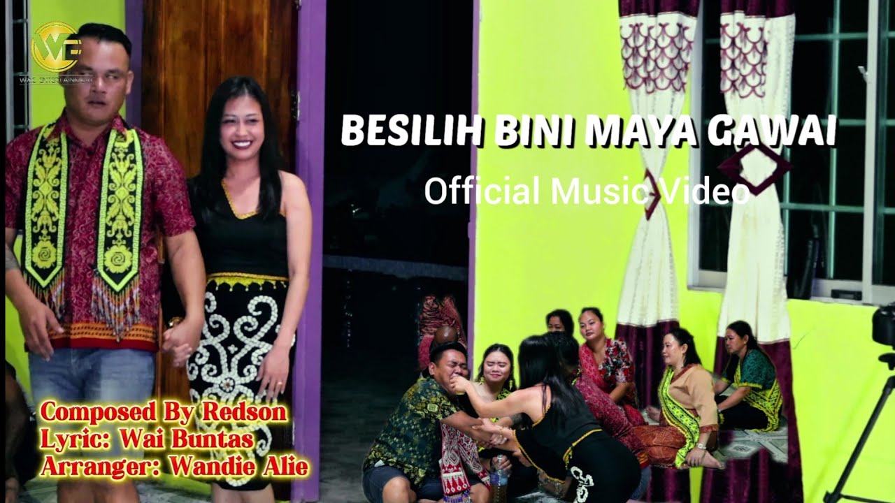 Besilih Bini Maya Gawai (Official Music Video) - REDSON FINN Feat Buntas {2K}