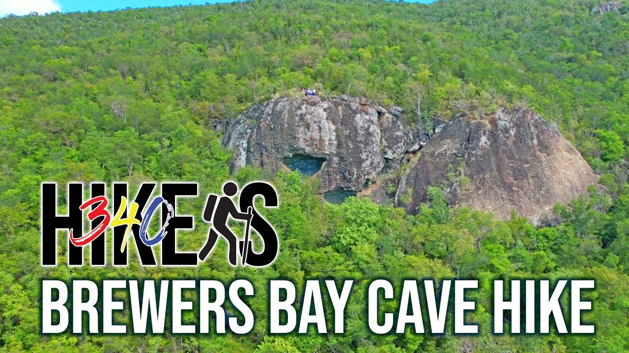 340 Hikers Brewers Bay Cave Hike St.Thomas