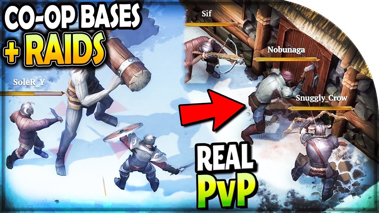 CO-OP BASE BUILDING + RAIDS + REAL PvP - NEW Last Day on Earth Survival VIKING GAME FROSTBORN Part 1