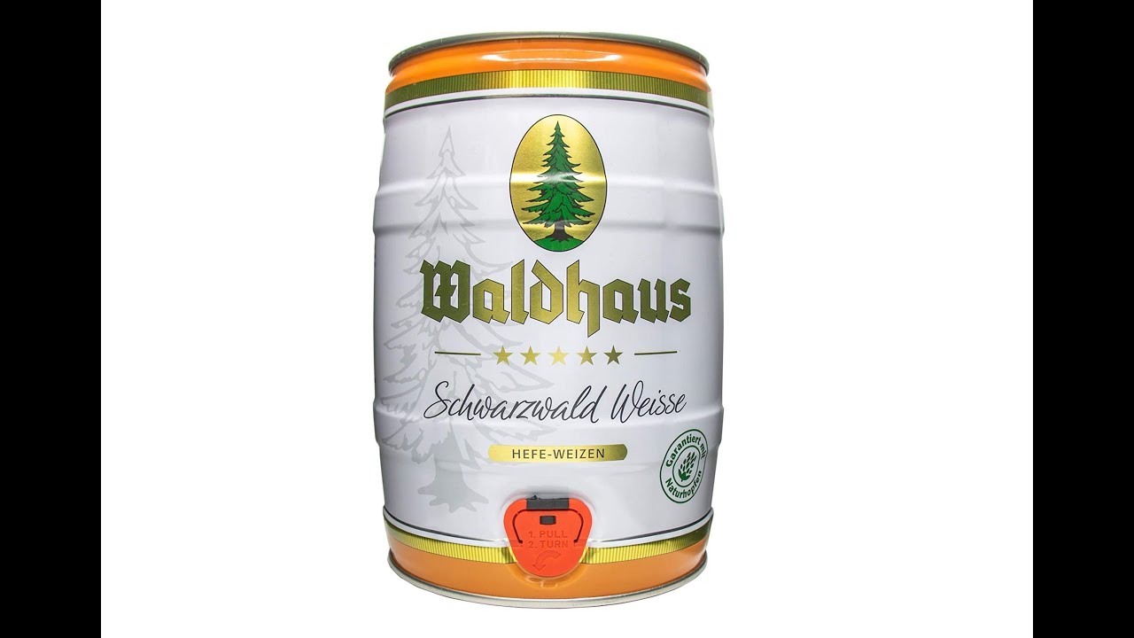 Waldhaus  Schwarzwald Weisse Wheat Beer 5 6% 5 litre Keg Vs bottle