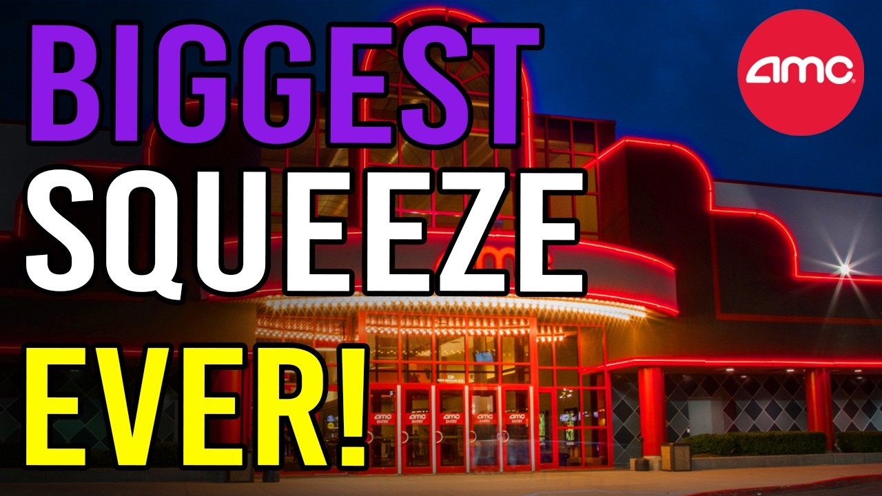 IT'S HAPPENING! THE BIGGEST SHORT SQUEEZE ON RECORD! - AMC Stock Short Squeeze Update