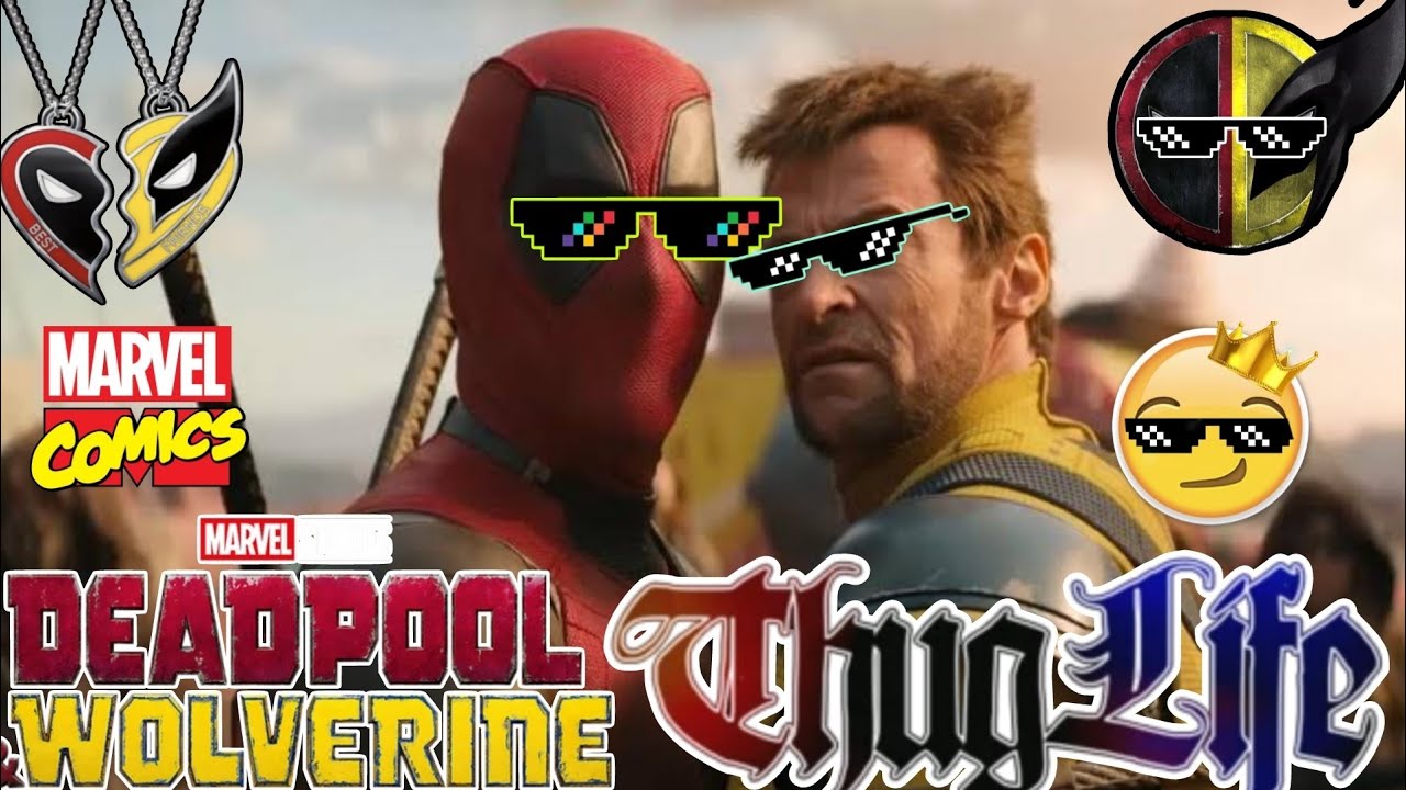 DeadPool and Wolverine Thug Life Part 2☠️😎  | DeadPool and Wolverine Funny Scenes | Yttrends