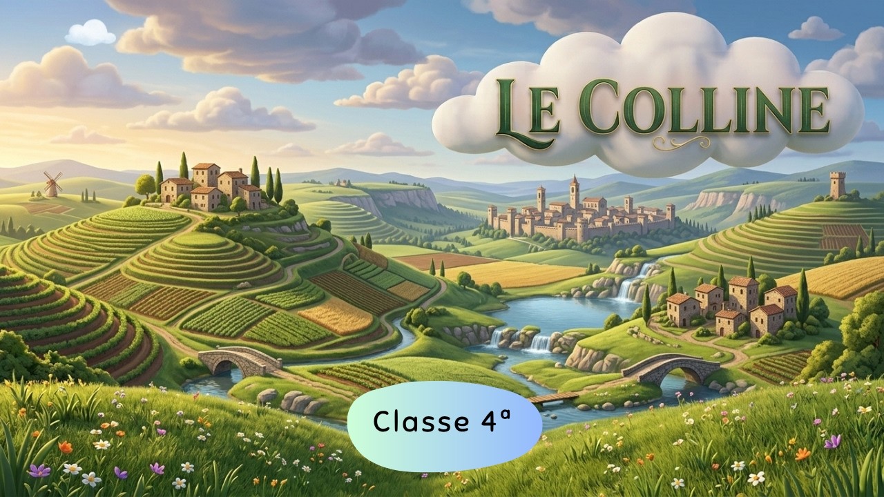 Le colline - Scuola Primaria - Classe 4° || Geografia