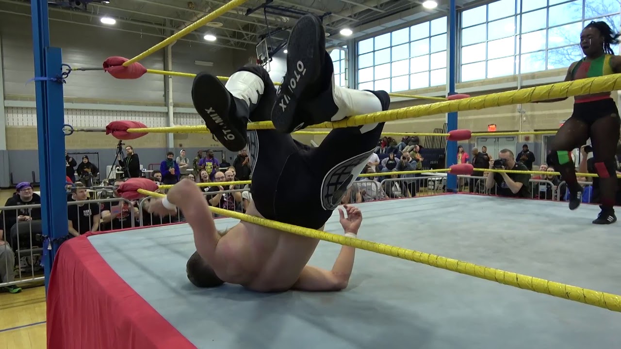 Prime Time Pro Wrestling presents Logan Easton Laroux vs Trish Adora from First Annual IGPTTCI