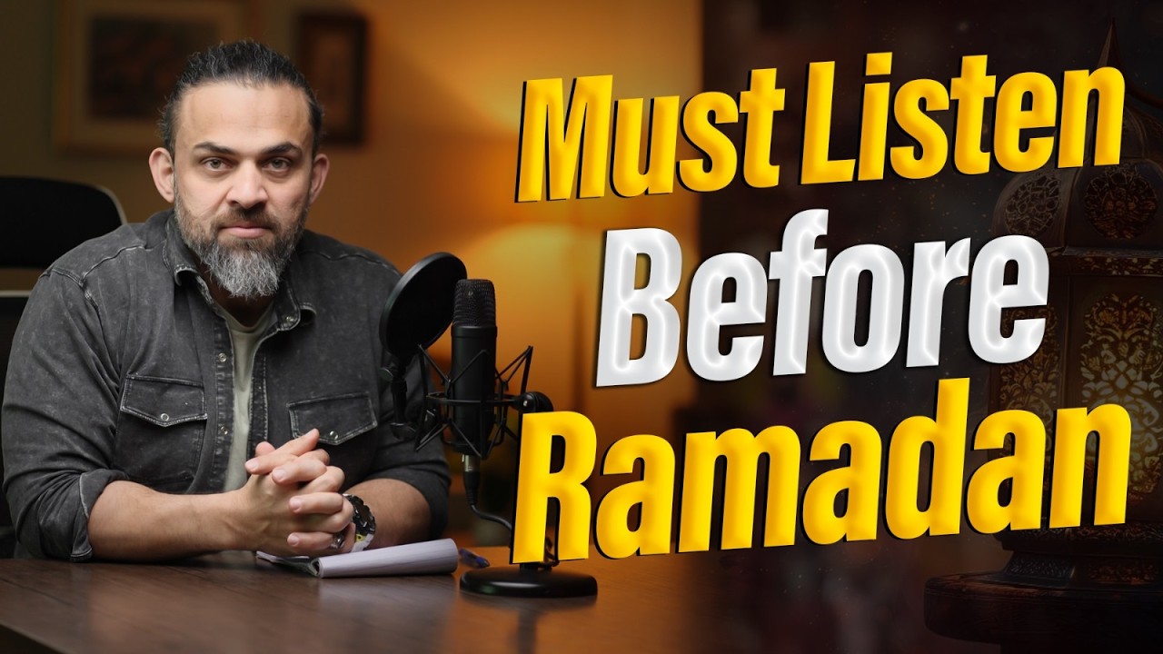 A Reminder Before Starting the Blessed Month, Ramadan | Dr Waseem's Powerful Advice