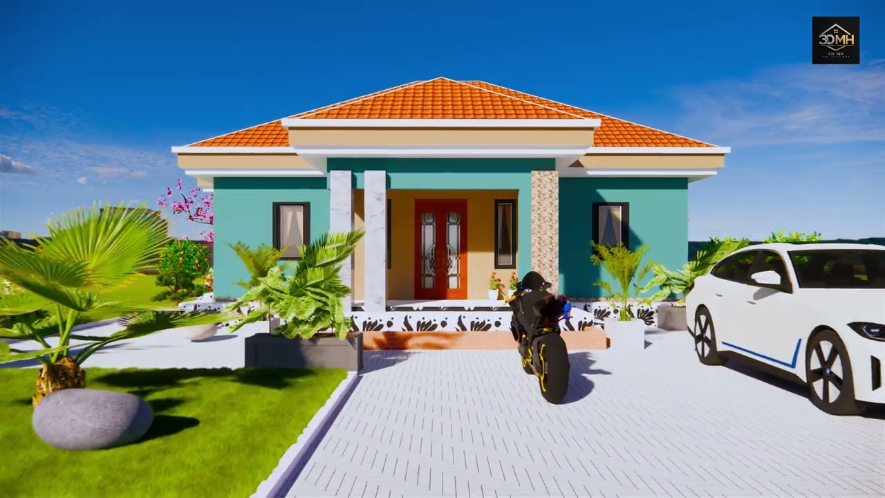 Modern house 12m x 10m /3-BEDROOMS/See This Modern House Design for 2026.