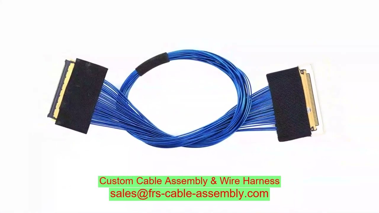 Cabo LVDS de f&aacute;brica LVDS para telas port&aacute;teis Cabo de 30 pinos para DVI LVDS Clipes Link de dados d