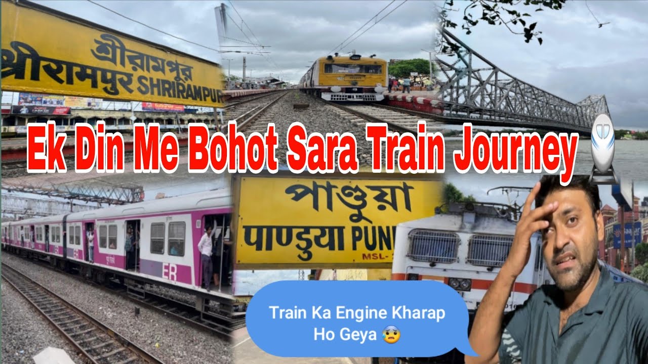 Pandooh To Baleshwar By Train Journey 🚆 | Ek Din Me Bohot Sara Train Journey