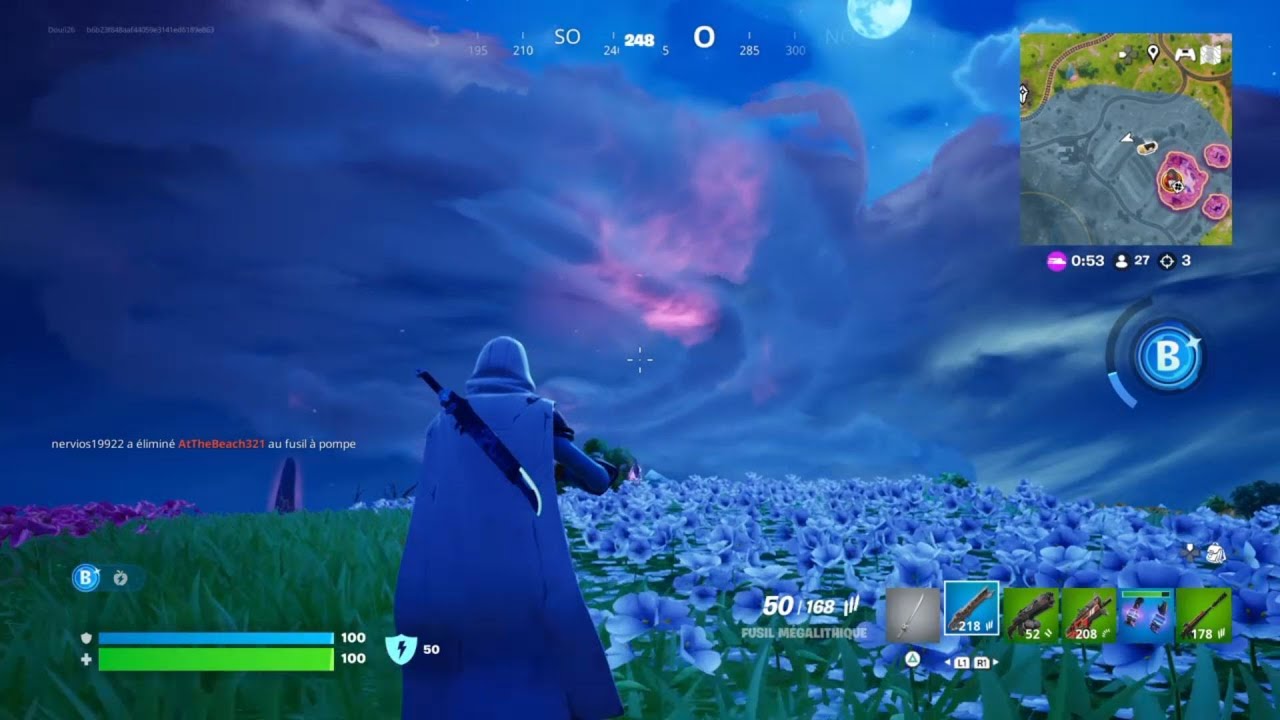 Je test la nouvelle saison sur Fortnite