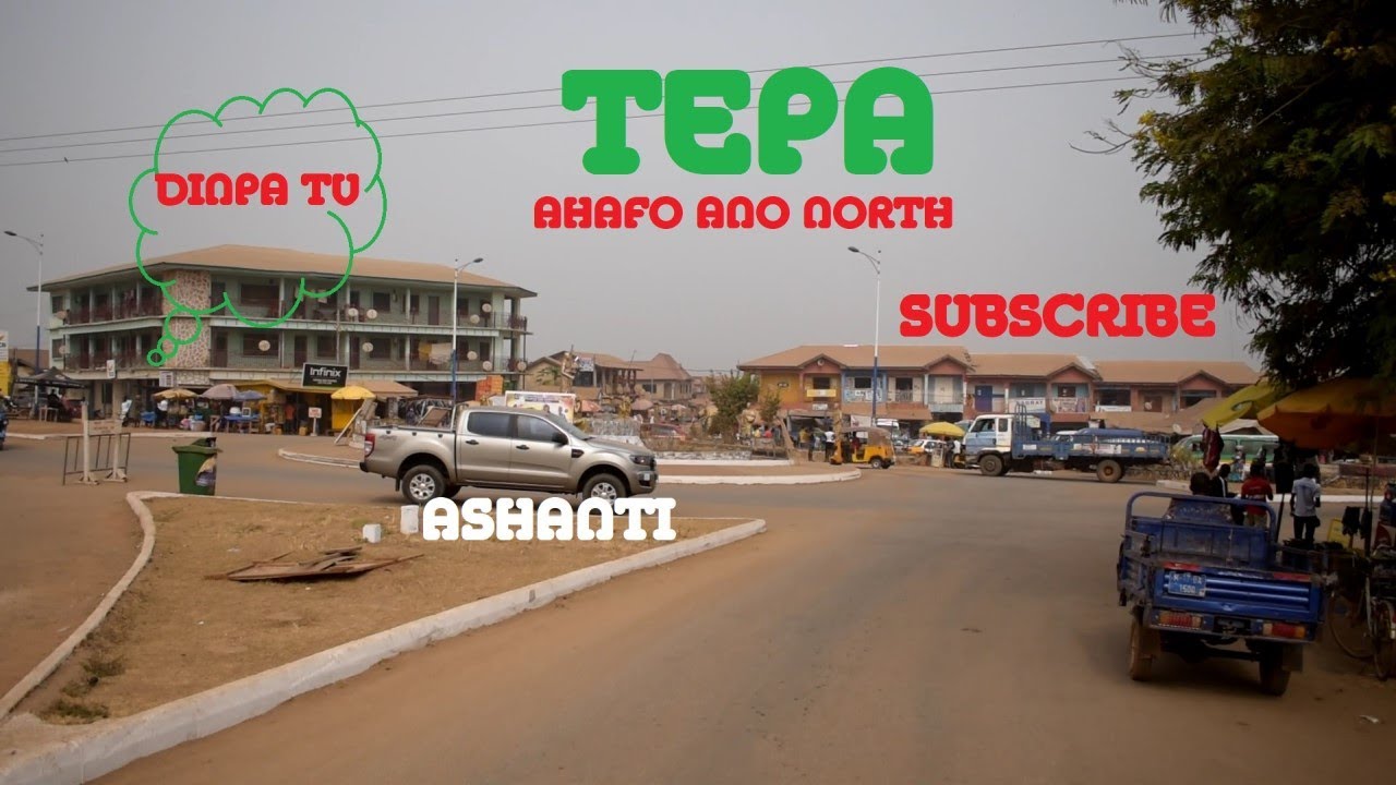 A Ride In Ahafo Tepa Of Ashanti Region  - Dinpa TV