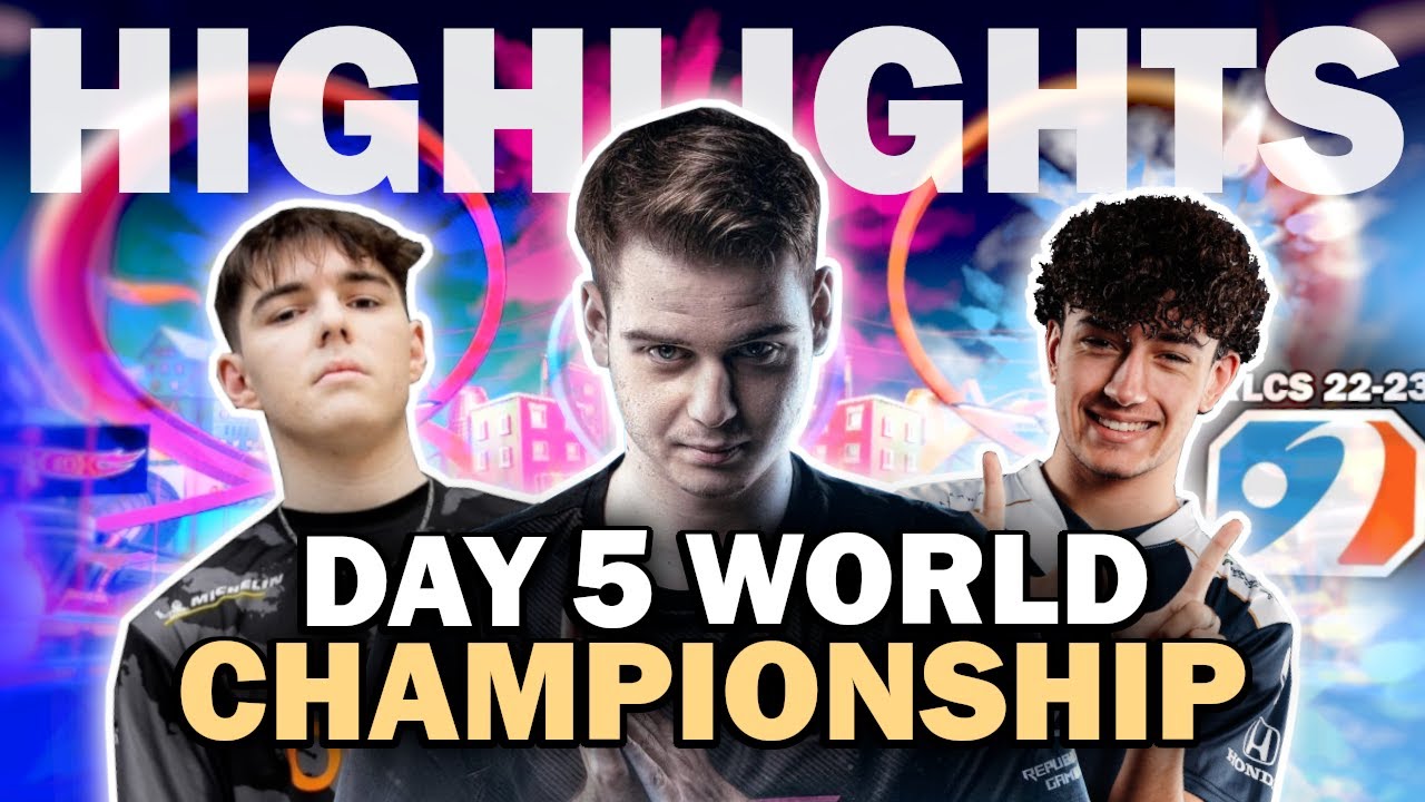 DAY 5 RLCS WORLD CHAMPIONSHIP HIGHLIGHTS 2023!! | GROUP A RLCS 2023 ROCKET LEAGUE
