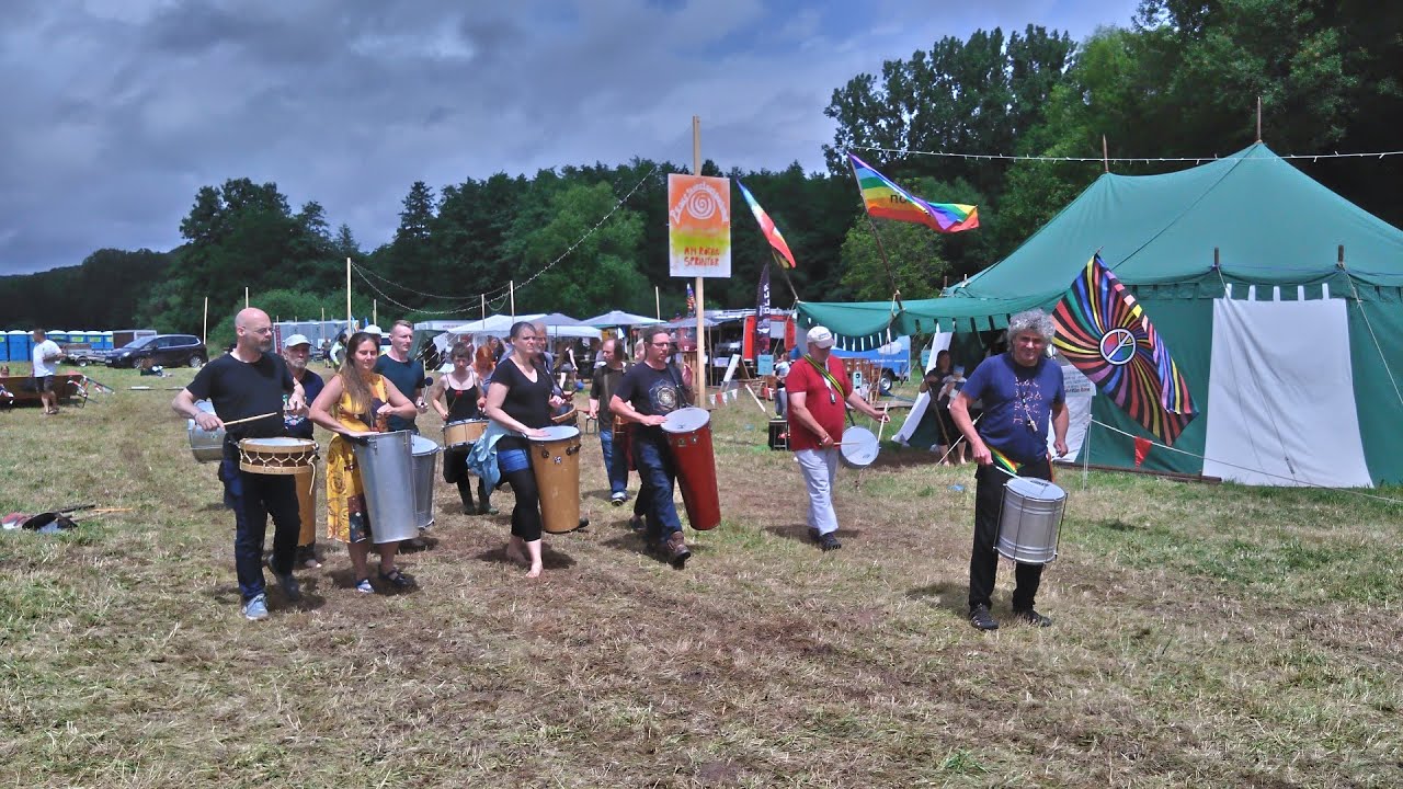 Trommeln für den Frieden - Friedenscamp 2024 