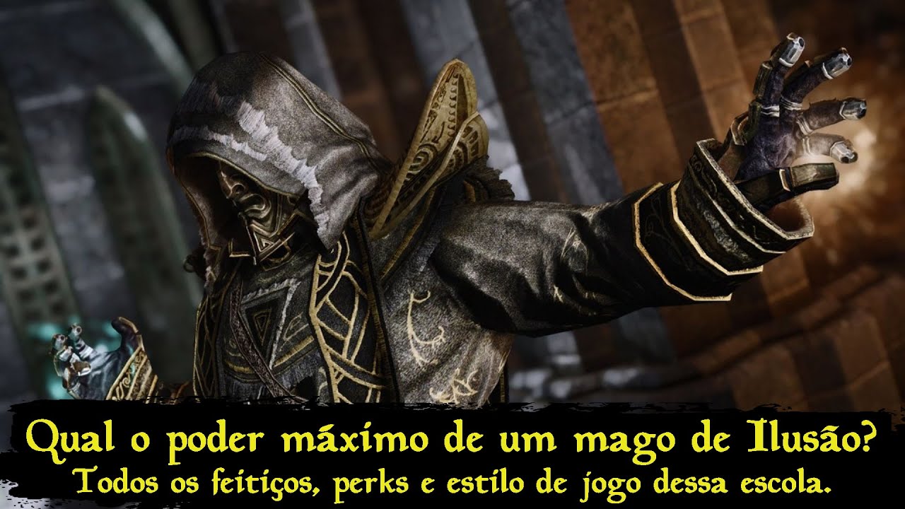 Skyrim - Quão poderoso pode ser um mago de ilusão? Todos feitiços e habilidades dessa escola!