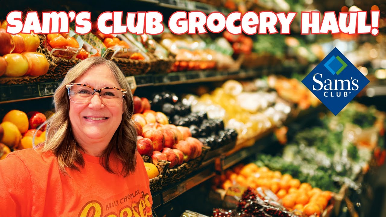 Покупки продуктов в Sam’s Club
