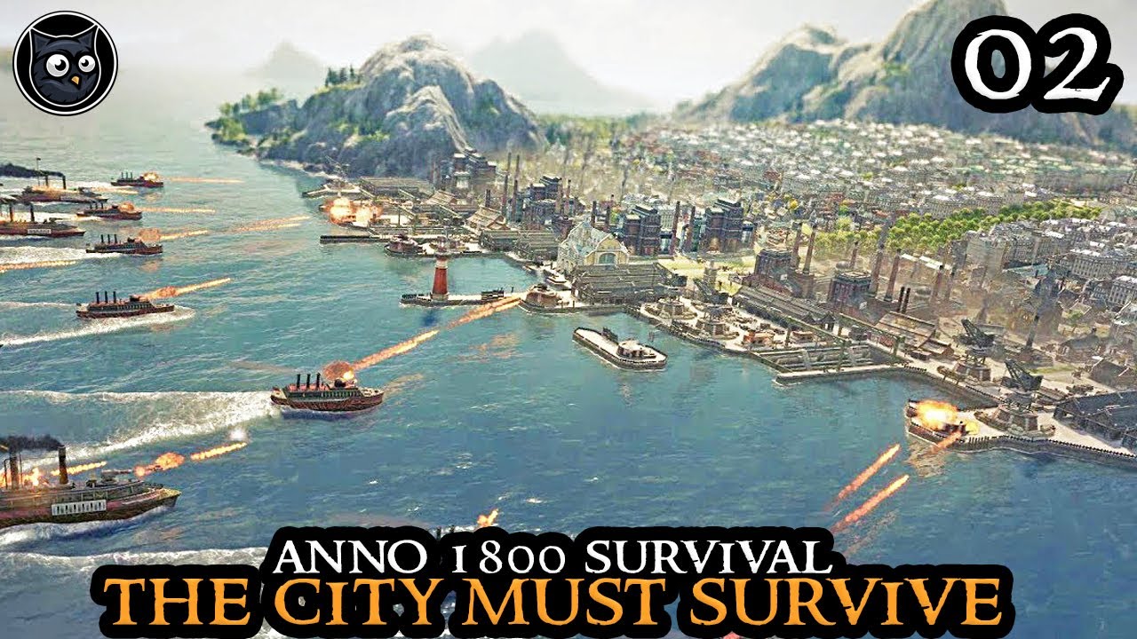 Age Of Exploration - Anno 1800 Survival || Хардкорный градостроитель, испытание сложного режима, ...