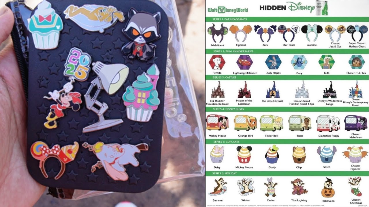 Trading for New Hidden Disney Pins in Magic Kingdom and EPCOT! I Found a Chaser!