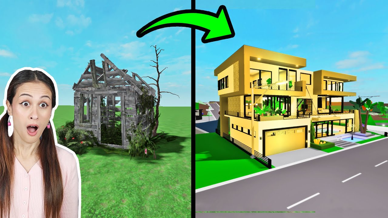 €1 VS €100.000.000 HUIS IN BROOKHAVEN!