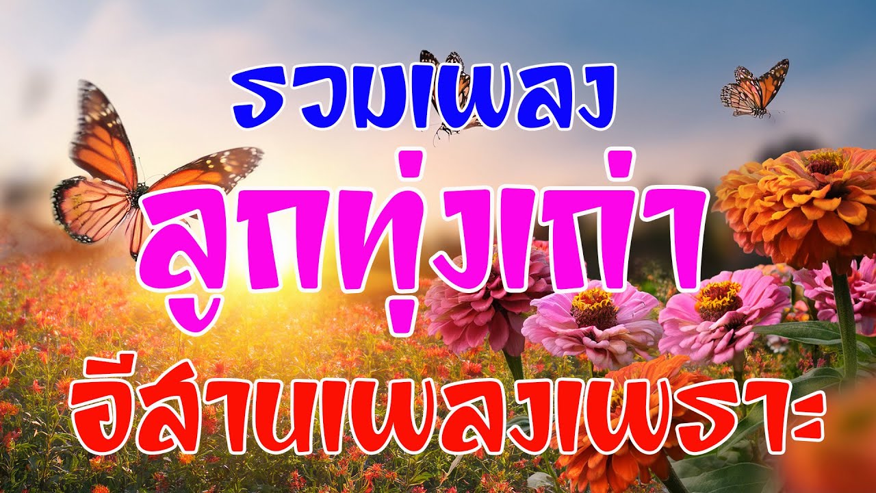 รวมเพลงลูกทุ่งเก่าอีสานเพลงเพราะ