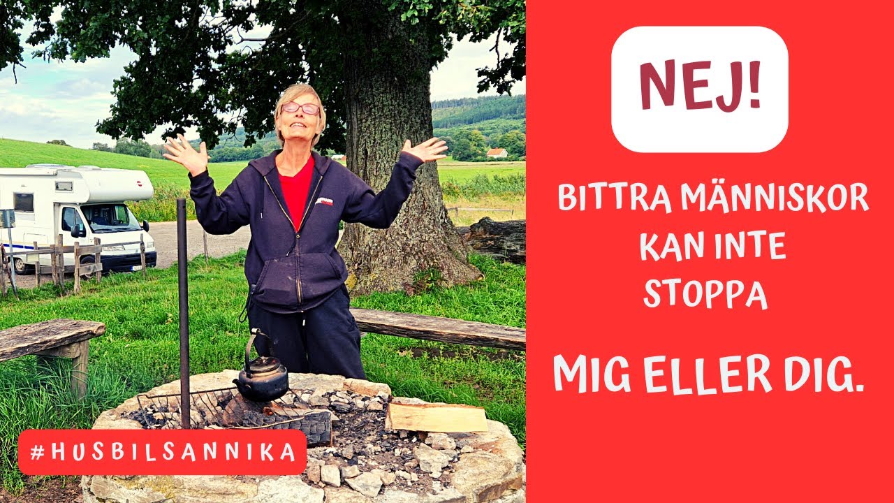 NEJ! BITTRA MÄNNISKOR KAN INTE STOPPA MIG ELLER DIG.