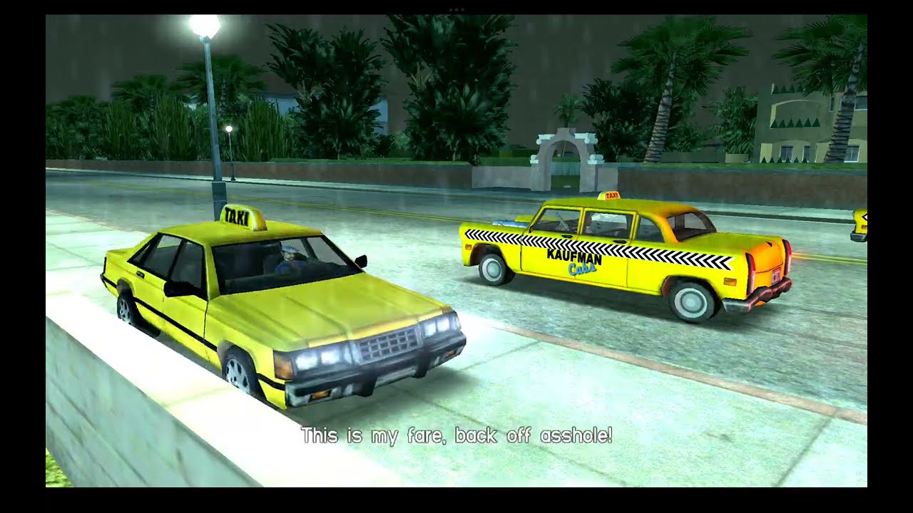GTA VICE CITY :- KAUFMAN CABS V.I.P FAILED  #41