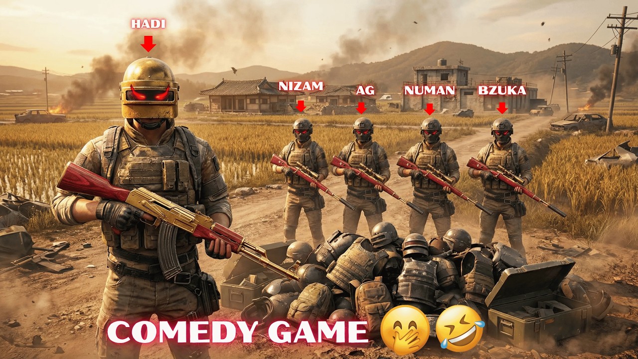 PUBG Best Settings Gameplay | Full Comedy 😅 | Hindi | Urdu  #gamingcommunity #indiangamingcommunity