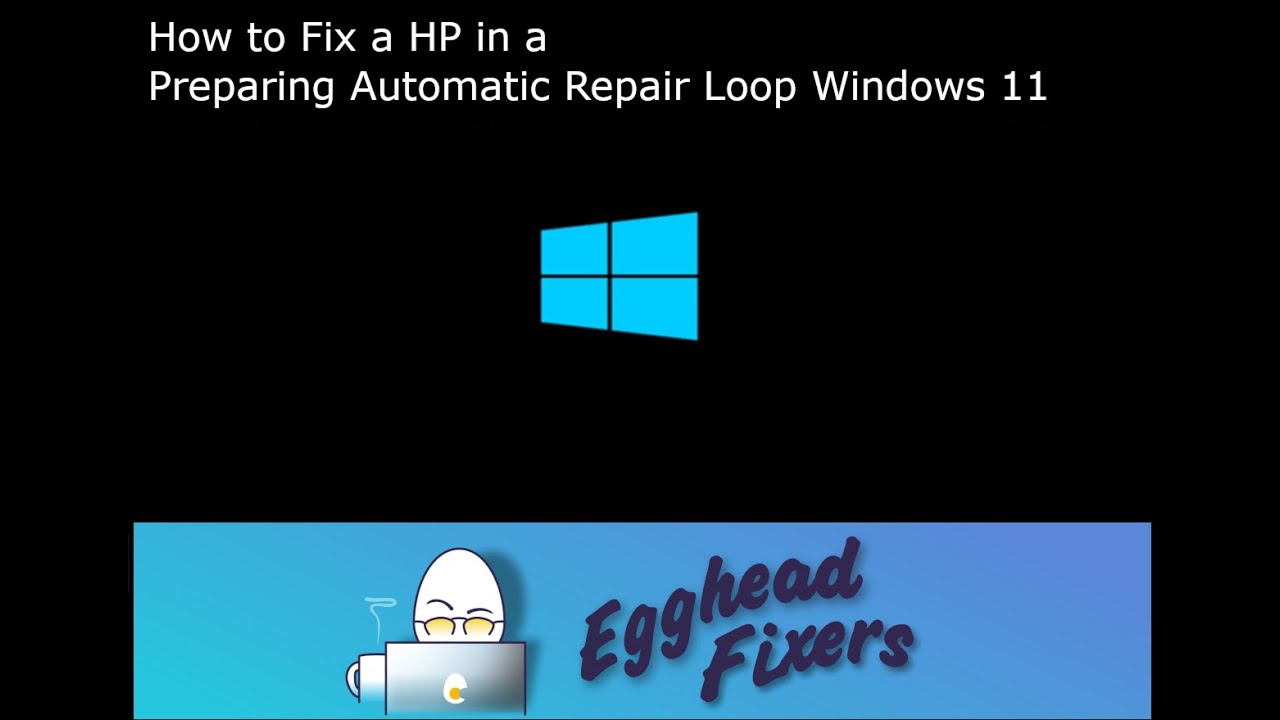 Как исправить ошибку HP в цикле автоматического восстановления Windows 11
